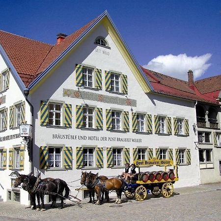 Braustueble Und Hotel Zur Post 바일러-지머베르크 외부 사진